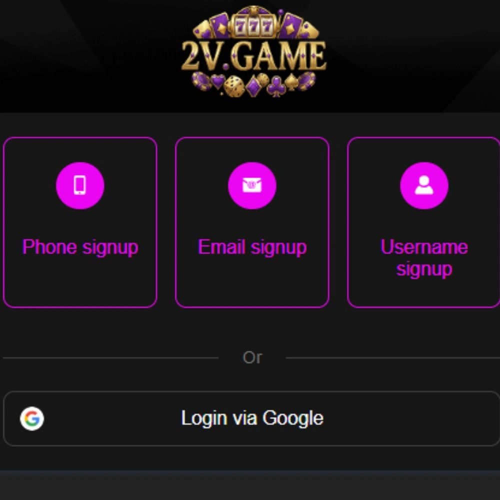 2v Game Login